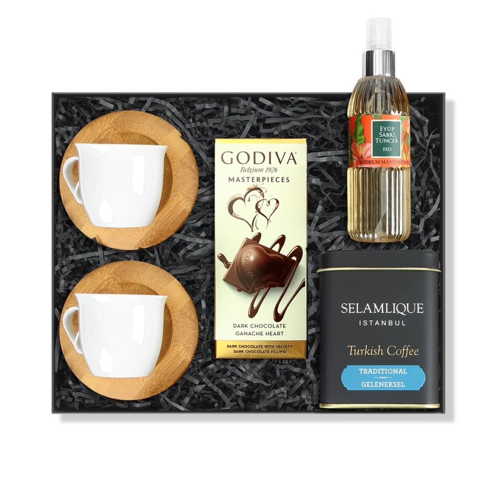 Mavi kadranlı şık bir saat